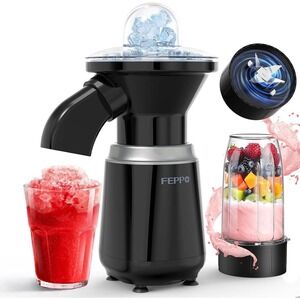 2 in 1 Ice Shaver Blender, Smoothie Maker, Frozen Drinks, Black New in Box